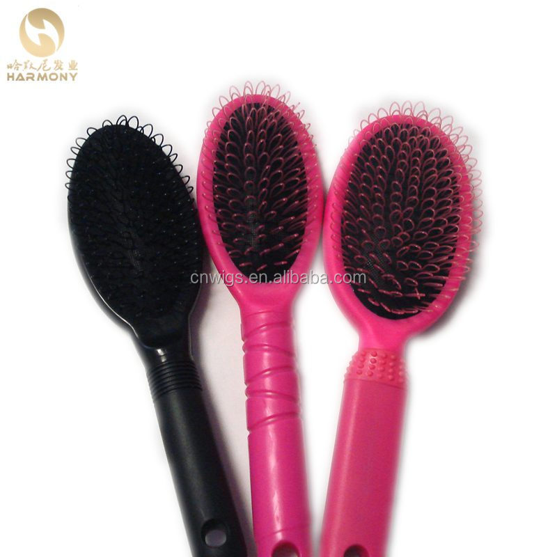 PROFESSIONAL loop hair brush for extensions/hair extension loop brush/micro ring hair extension loop brush