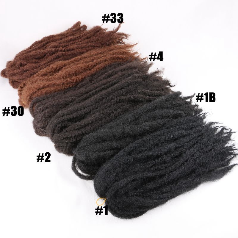 Hot Selling! Wholesale Cheap Synthetic Afro Twist Kinky Ombre Marley Box Braiding Synthetic Marley Braid Hair