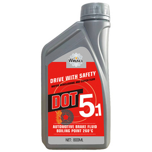 800ml/1L hardcover made in China DOT 5.1 brake fluid