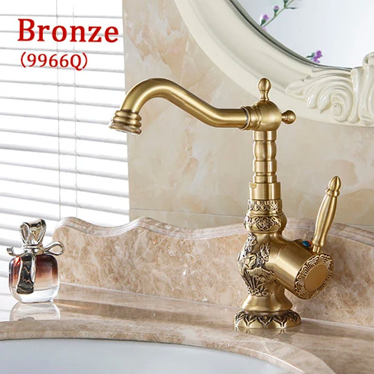 Solid Brass Bathroom Faucet Bathroom Taps Hot Cold Basin Mixer Modern Luxury Water Faucet for Hotel Bathroom Washbasin Faucet