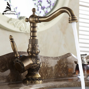 Solid Brass Bathroom Faucet Bathroom Taps Hot Cold Basin Mixer Modern Luxury Water Faucet for Hotel Bathroom Washbasin Faucet