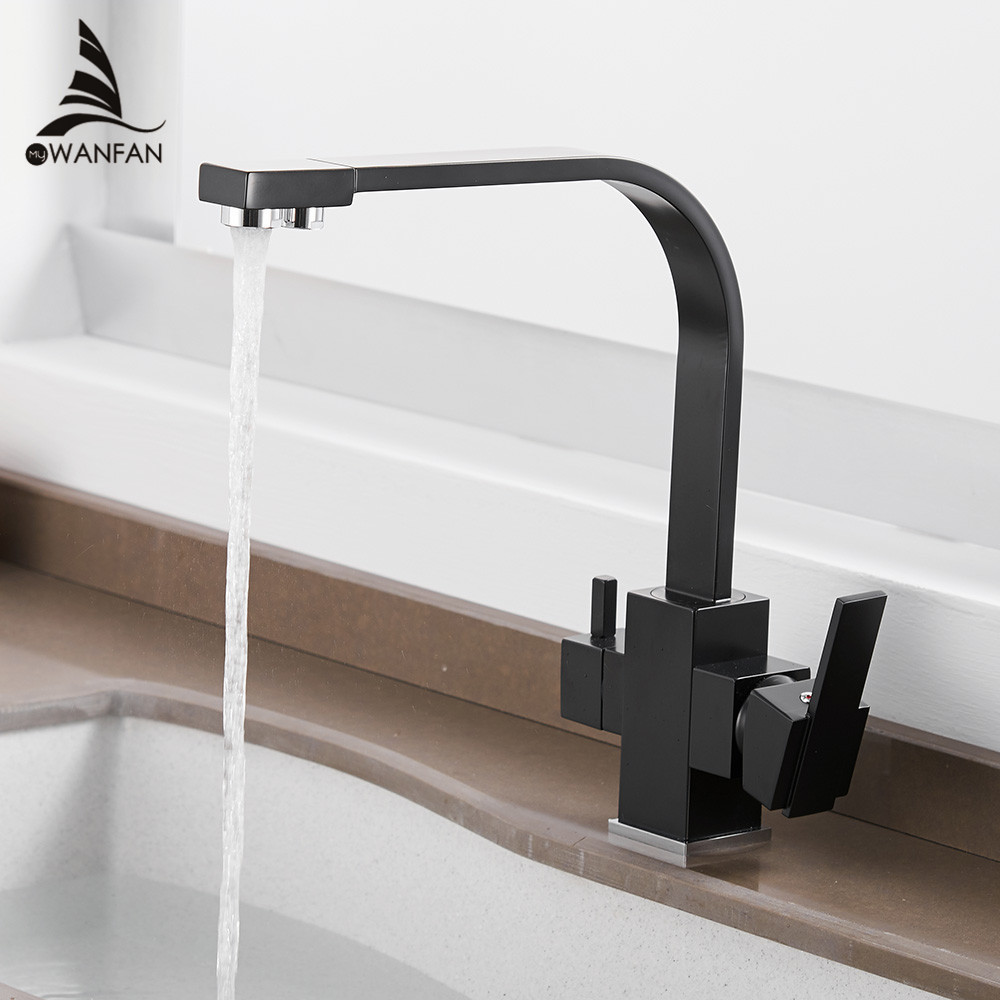 High end sink faucet Black Plate Ceramic Valve Core Bathroom Washbasin Single Handle tap kitchen faucet 0178R