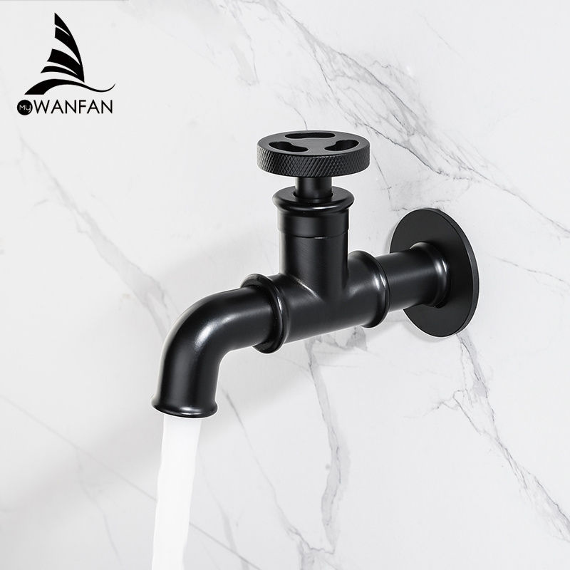 WANFAN Wall Mount Outdoor Garden Tap 20i04 Retro Euro Matte Toilet Mop Small Faucet Washing Machine Faucet