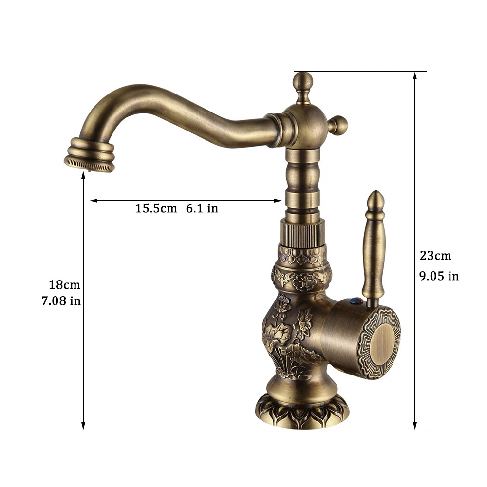 Solid Brass Bathroom Faucet Bathroom Taps Hot Cold Basin Mixer Modern Luxury Water Faucet for Hotel Bathroom Washbasin Faucet