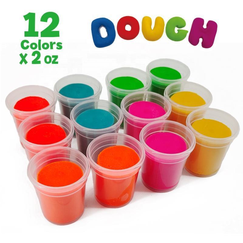 Super Soft Clay play dough set 12Colors Fluffy Slime Mix Baking Making Supplies Modeling Light Weight Air Dry Playdough Kids Toy