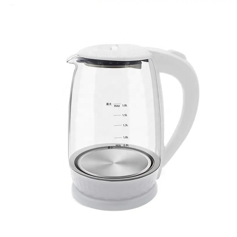 Glass Body Electric Kettle Tea Heater Temperature Control Health Light Keep Warm Smart Glass Water Electric Kettle