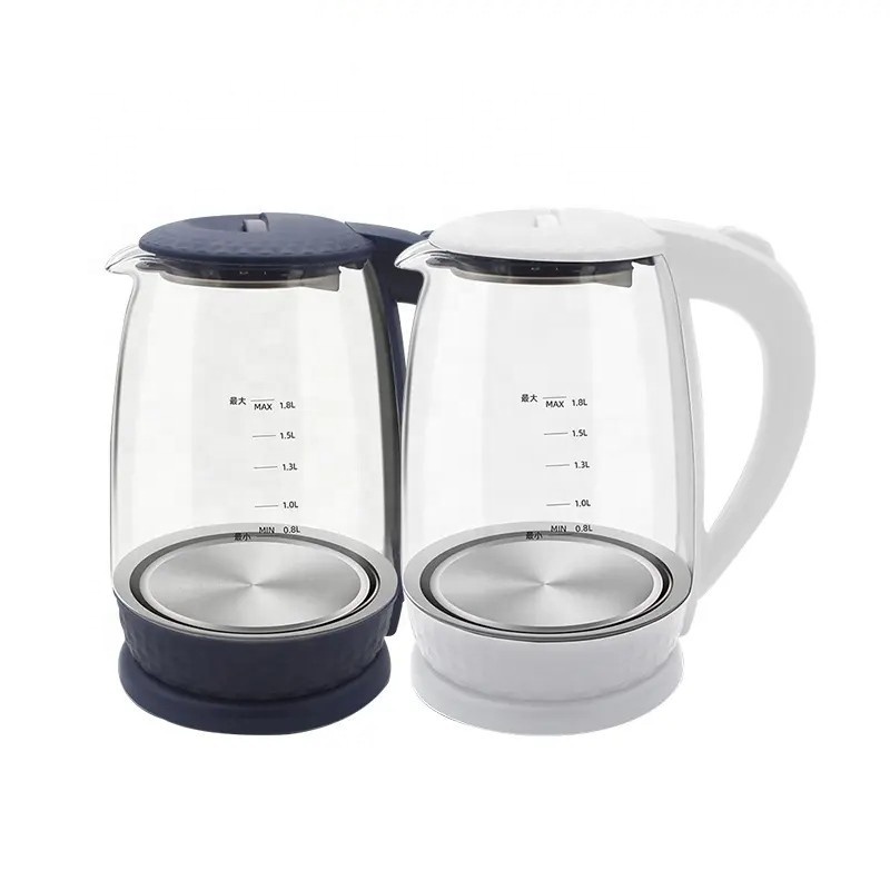 Glass Body Electric Kettle Tea Heater Temperature Control Health Light Keep Warm Smart Glass Water Electric Kettle