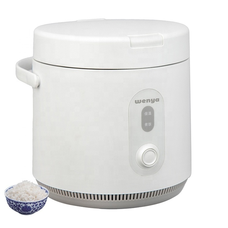 2023 Newest Multi-functional High Quality Mini Rice Cooker Non-stick Cooker Small Rice Cooker Electric Plastic Cylinder 400W