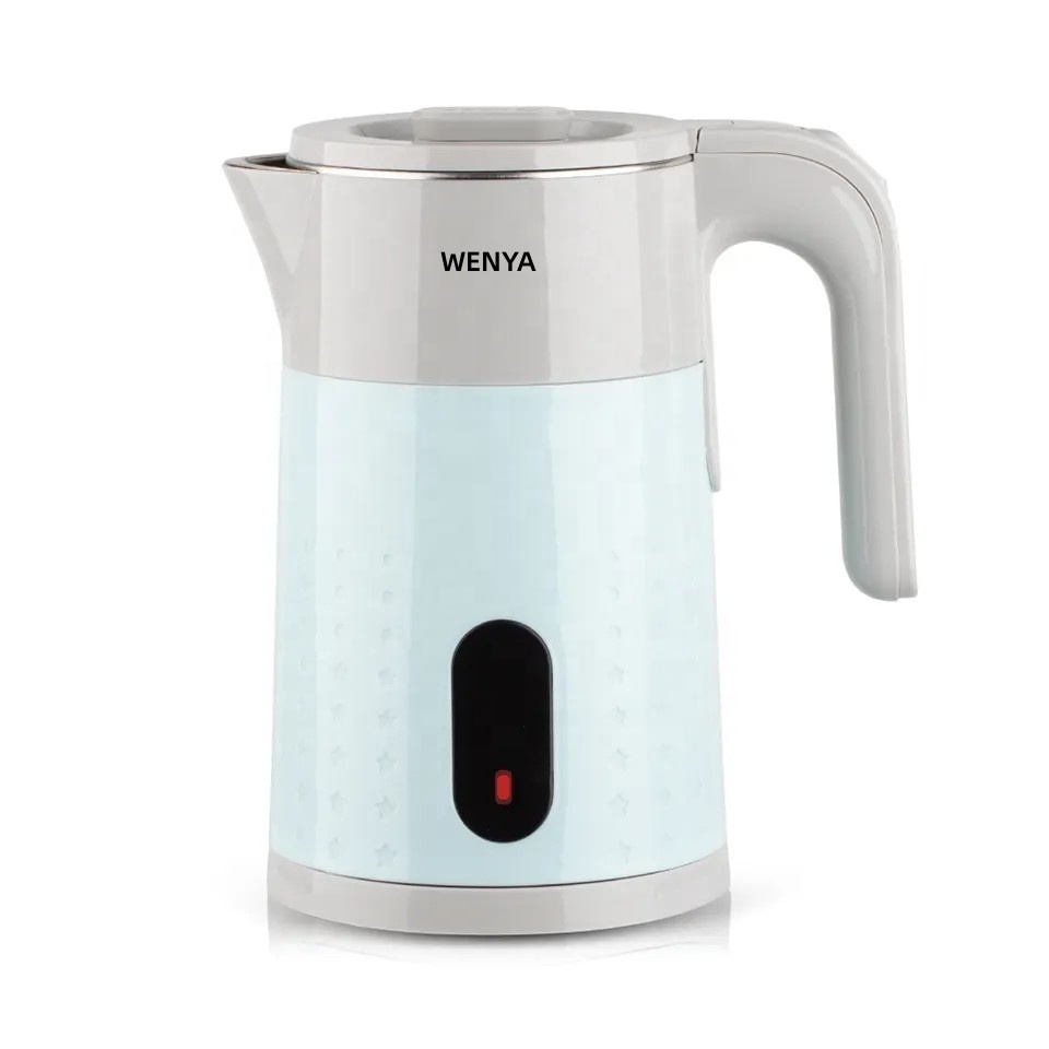 New 2L household quick-heating glass kettle anti-scalding stainless steel food grade small appliance electric kettle glass