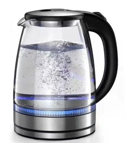 1.7l transparent electric kettle Smart glass teapot