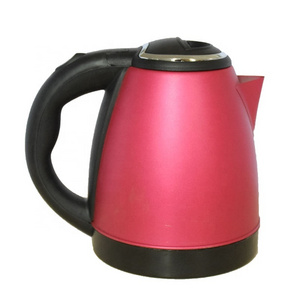 Red Stainless Steel Kettle Electric Hot Sales High Quality 1.5L VDE Plug