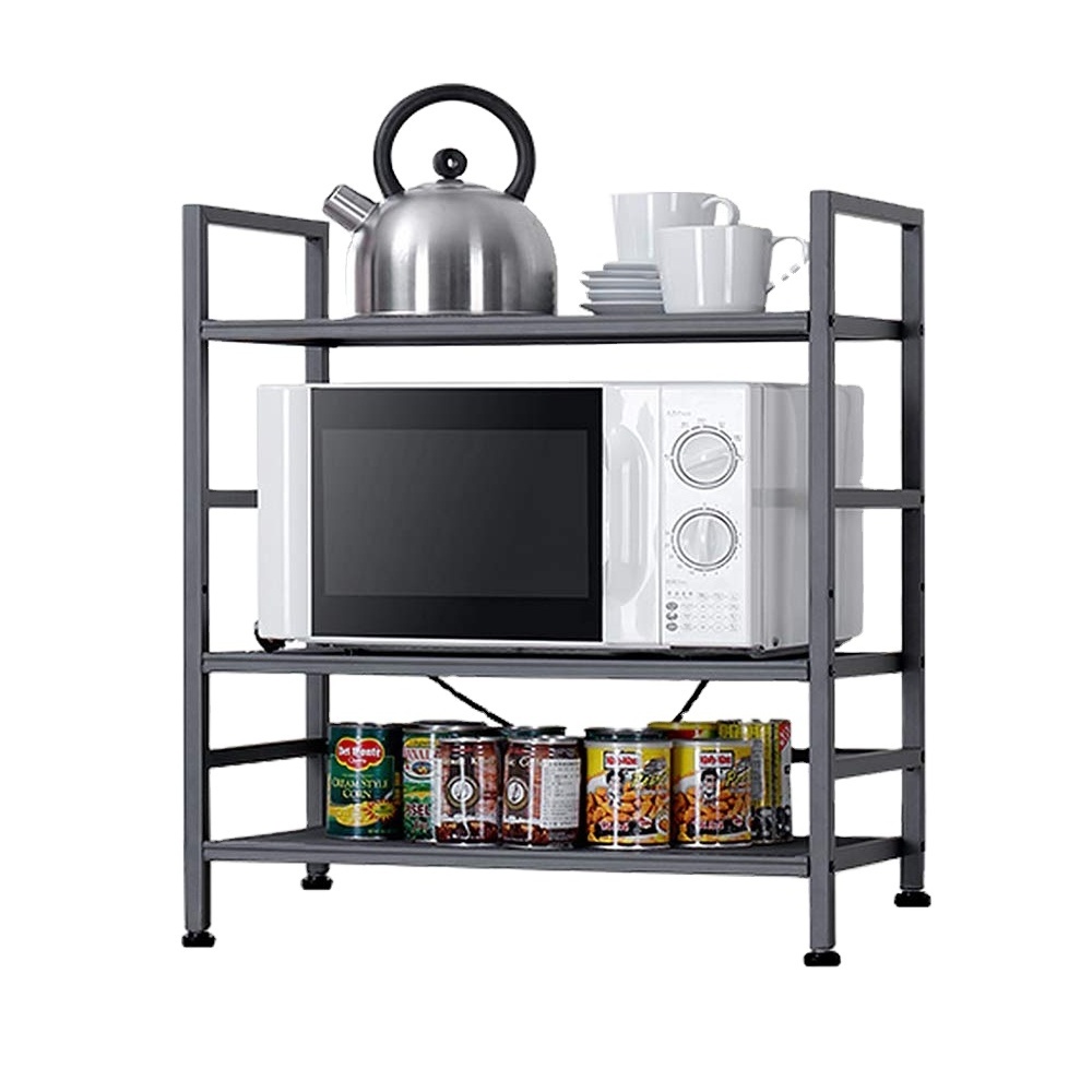 Mobile Utility Cart Shelving Unit for Kitchen, Bathroom, Laundry Room