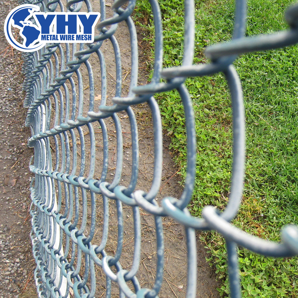 strong 6ft stainless 316 steel chain link fence gate for park zoo sports ground