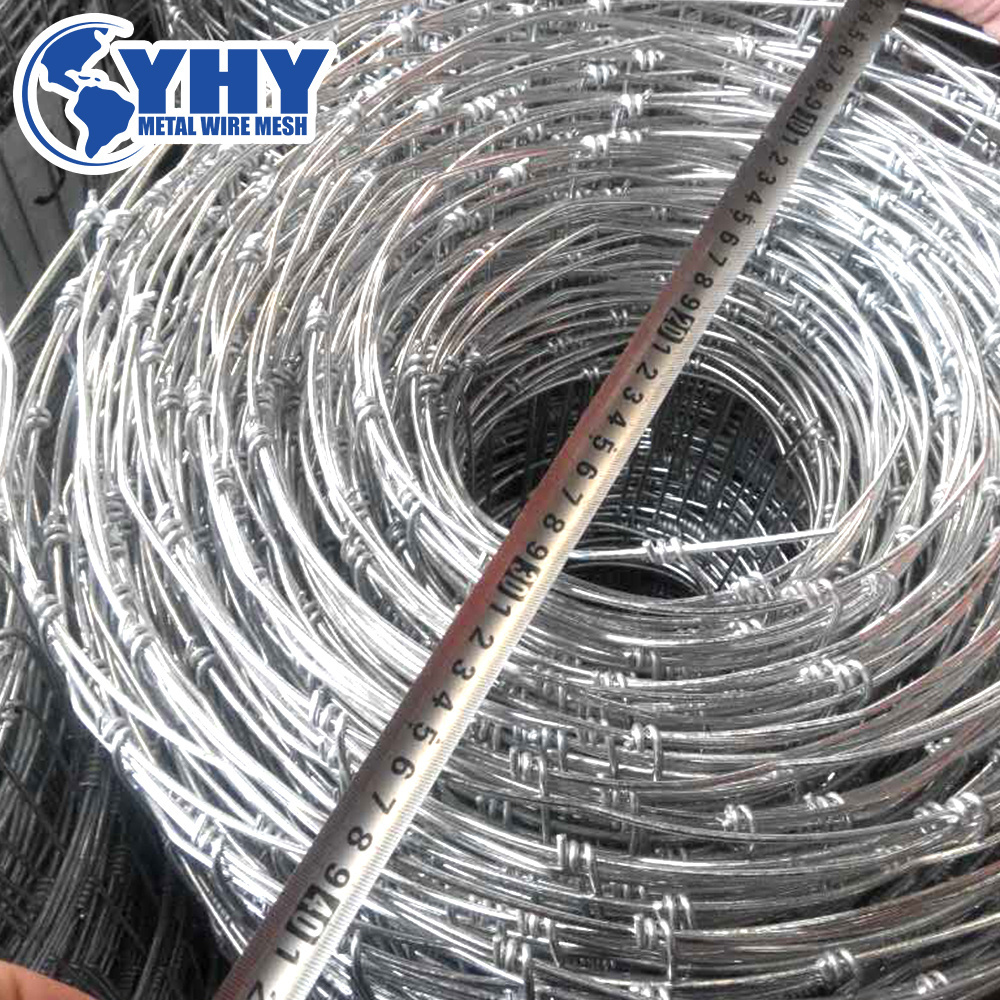 1.5mm hot dipped galvanized cyclone fence for goat/sheep