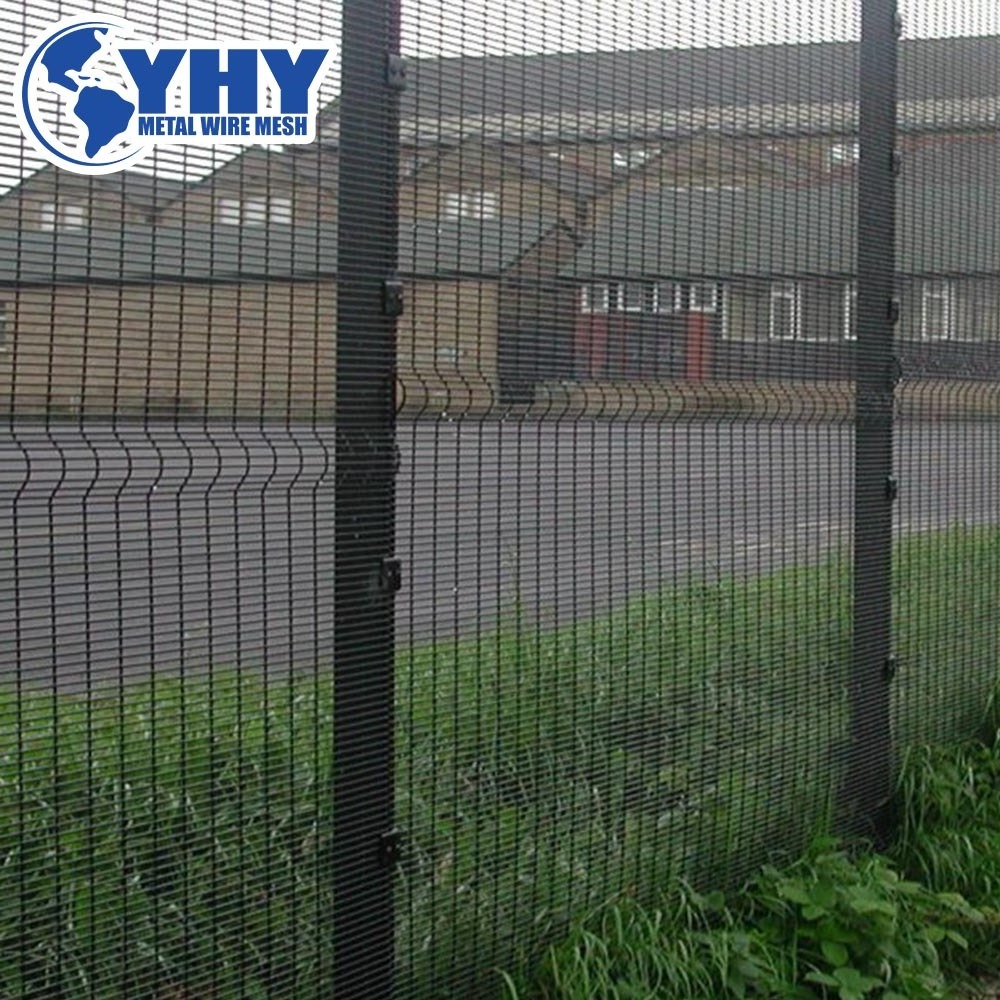 high security anti climbing welded wire mesh clearview fence galore