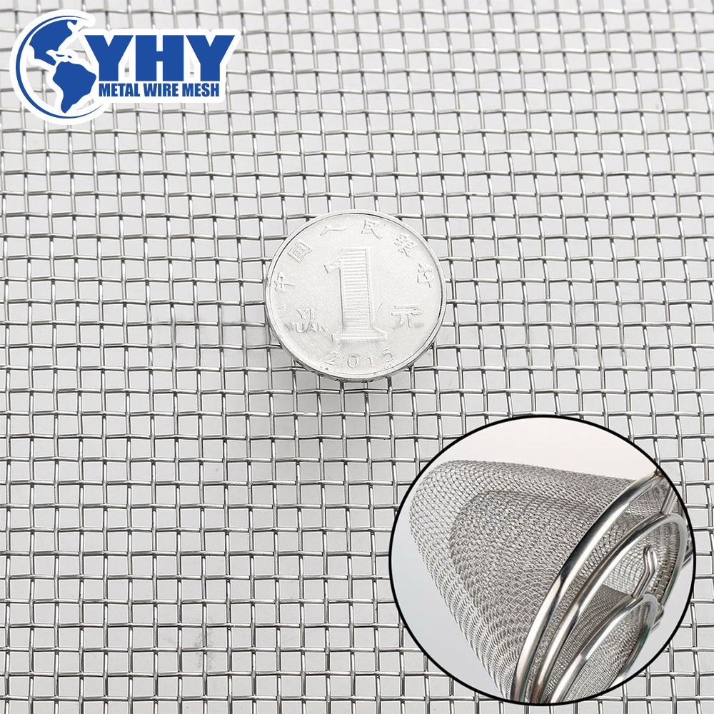 40 Mesh 0.7MM Aperture Stainless Steel Screen Mesh for Filter