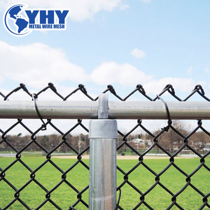 wholesale vinyl  black chain link fence