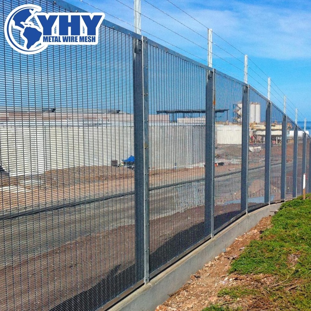 high security anti climbing welded wire mesh fence panels, anti climb fence