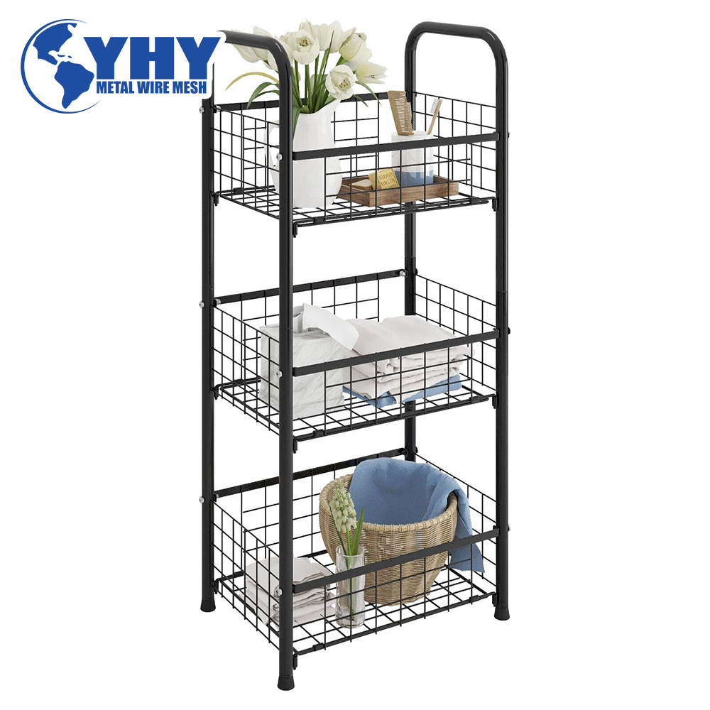 Metal Storage Rack Shelving Unit Organizer for Kitchen Laundry Garage Bathroom Pantry Closet Office