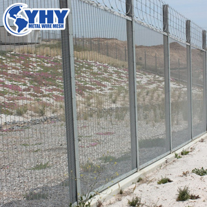 high security anti climbing welded wire mesh clearview fence galore