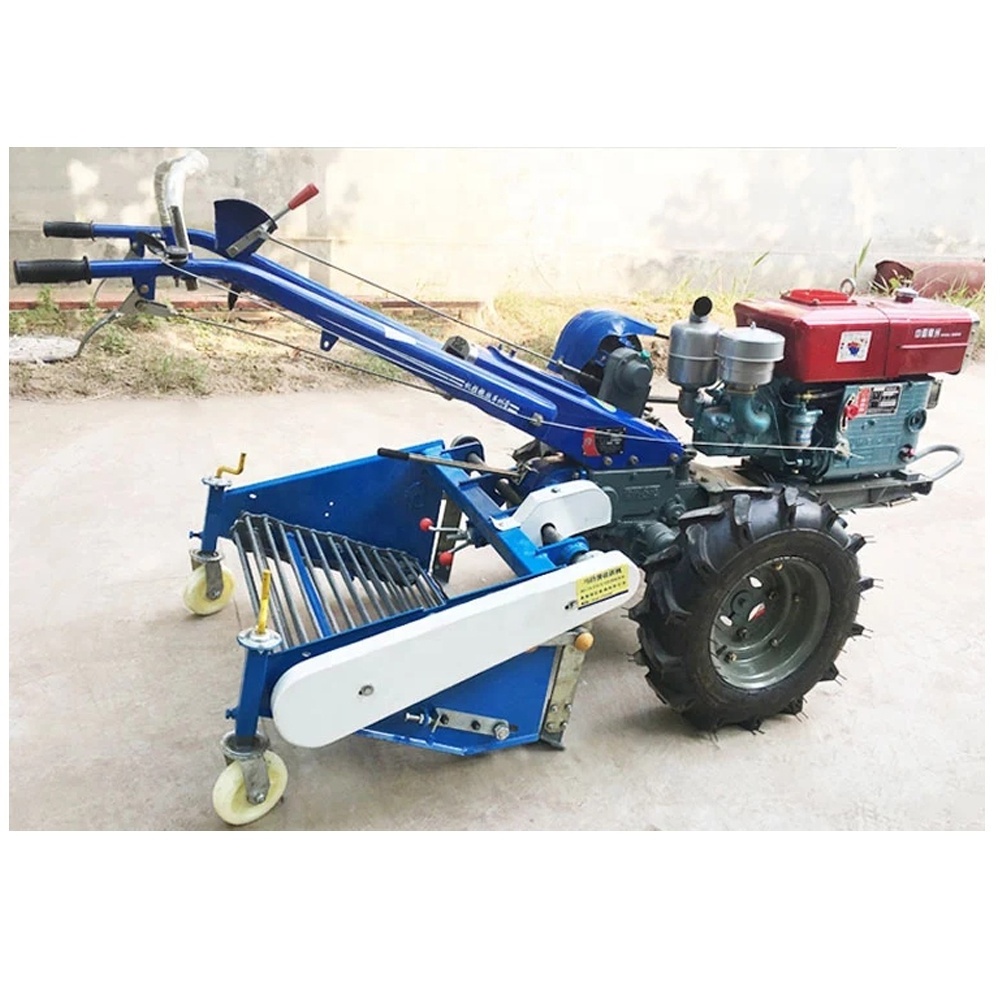 mini hand potato digger walking tractor sweet potato harvester