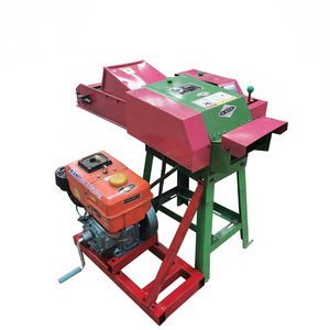 Green grass cattle small fodder cutting machine