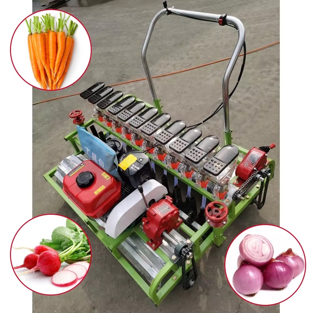 Onion planting machine vegetable carrot pepper seeder machine