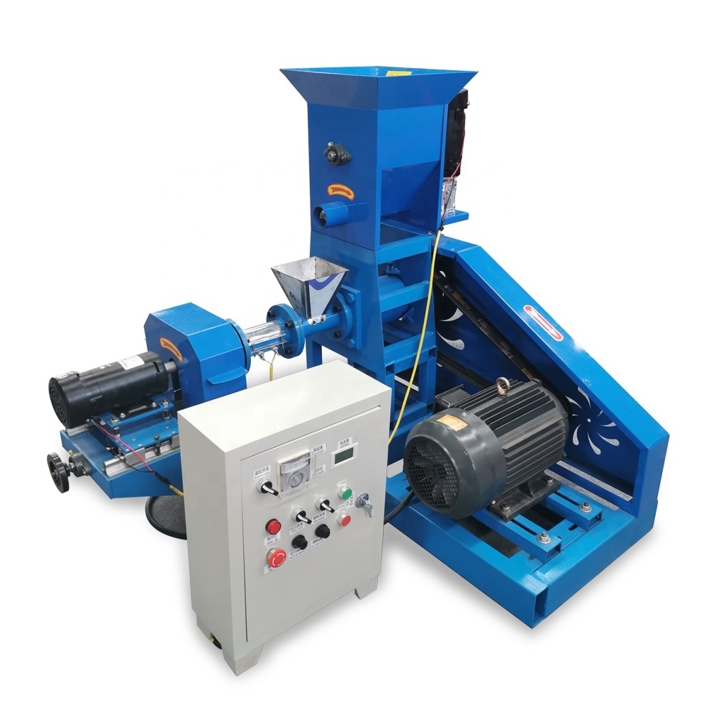 fish feed pellet mill machine animal poultry feed pellet making machine price floating fish food feed pellet extruder machine