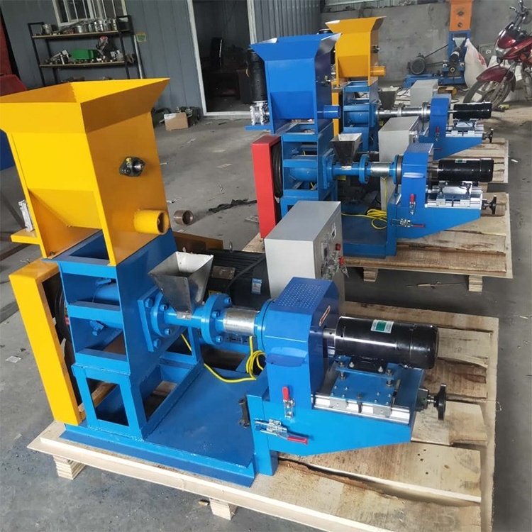 fish feed pellet mill machine animal poultry feed pellet making machine price floating fish food feed pellet extruder machine