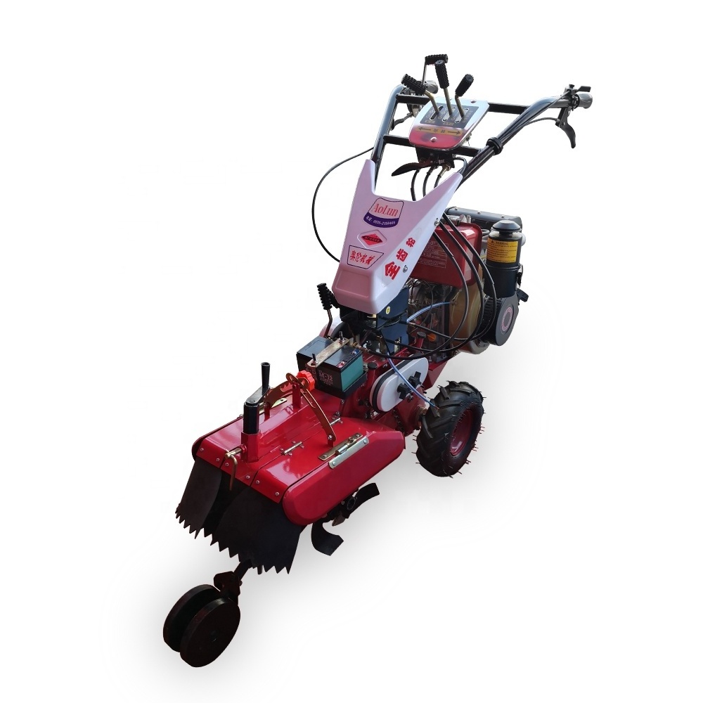 Small agriculture machinery farm mechanical tiller mini power tiller weeder