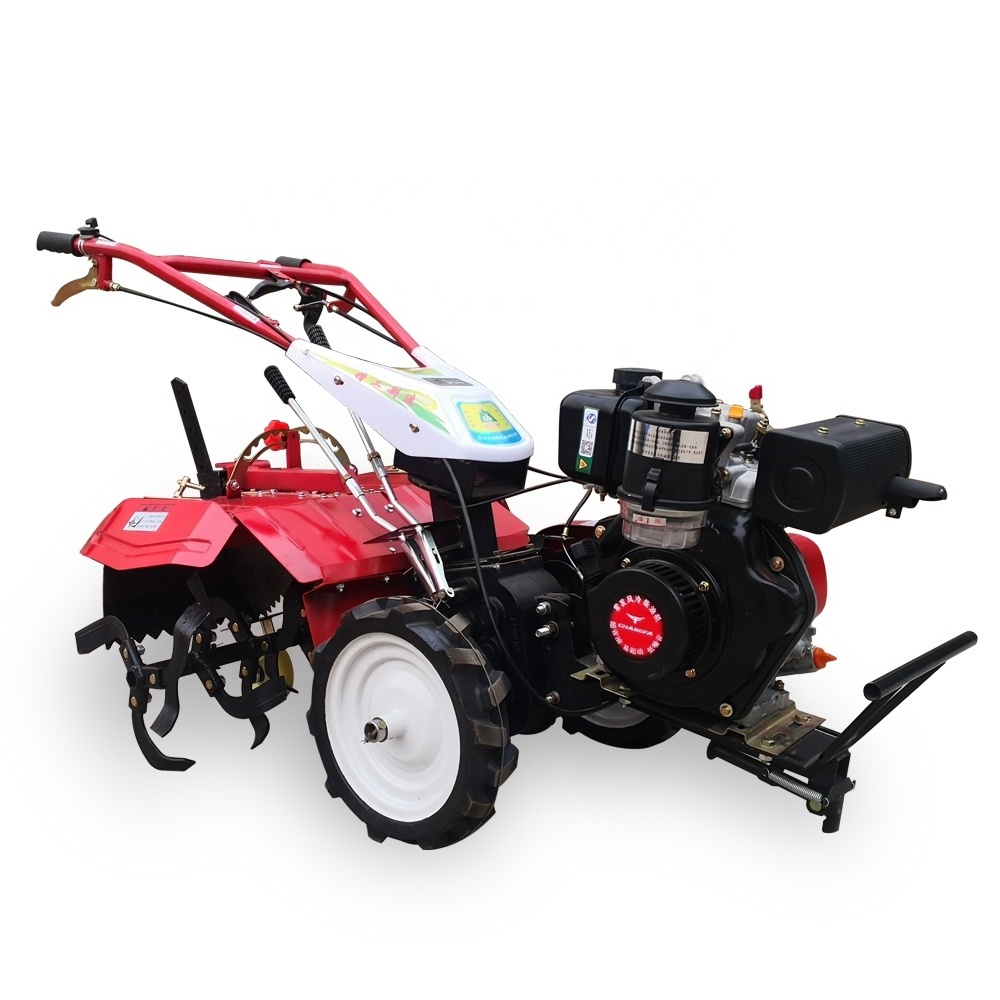 diesel rotary tiller Farm use gasoline power cultivator tiller with weeder