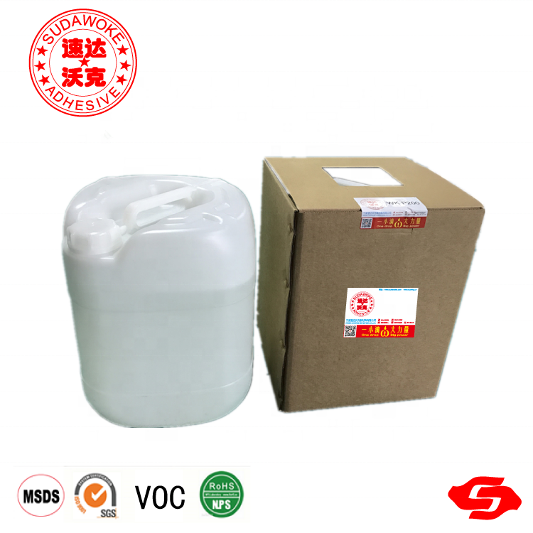 High quality and high strength viscous transparent glue 25kg bucket instant dry glue