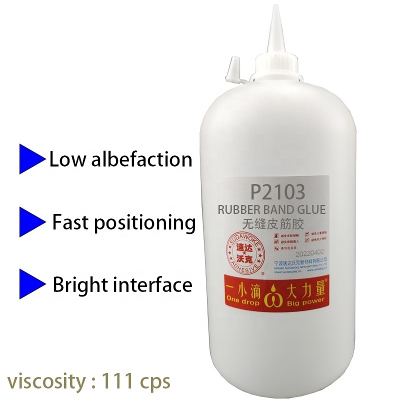 WISON Super glue wholesale 1kg P2103 acrylic cyanoacrylate instant adhesive super glue