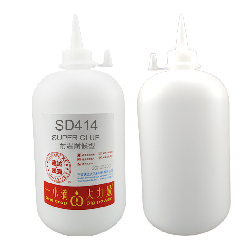 Model SD414 Cyanoacrylate adhesive/Super Glue/Plastic Bonding CA 500g