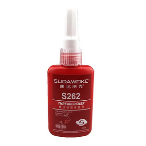 262 Red High Strength and Easy to Use Threadlocker Adhesive Fastening Sealant Thread GlUE