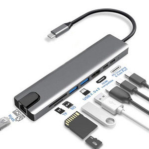 WISTAR USB Hub Type C Hub USB C Port Hub Aluminum USB-C Dock Type-C Hub Adapter