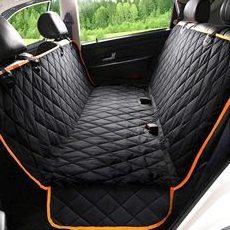 Scratch Proof & Nonslip Heavy Duty Pet Dog Car Seat Cover Back Seat for Cars Trucks and Suvs