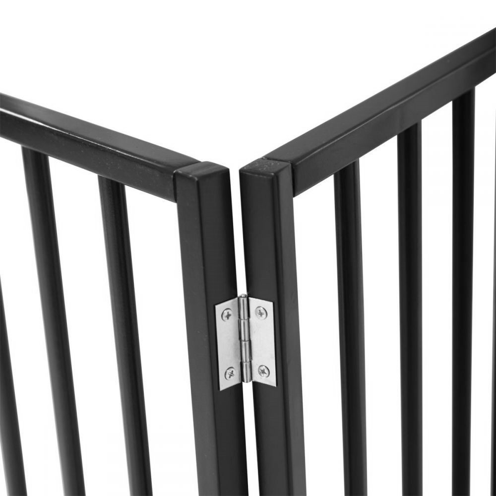 Folding Garden Metal Fence Pet Gate Customize Panels Multi-Purpose DIY Indoor Animal Barrier Dog Pet Fencing