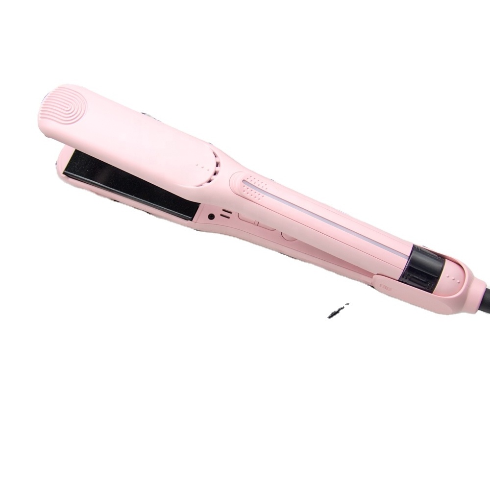 Hair Straighteners With Titaniums Plates Mirror Professional Negative Ion Straightener 480 Degree Infrared Light