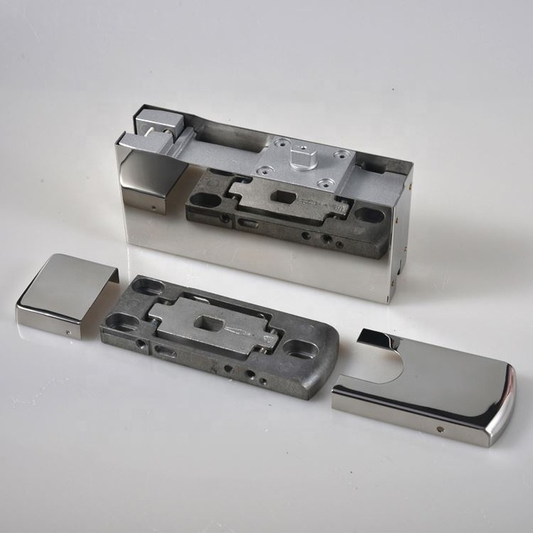 Door closer no digging floor spring hydraulic door hinge