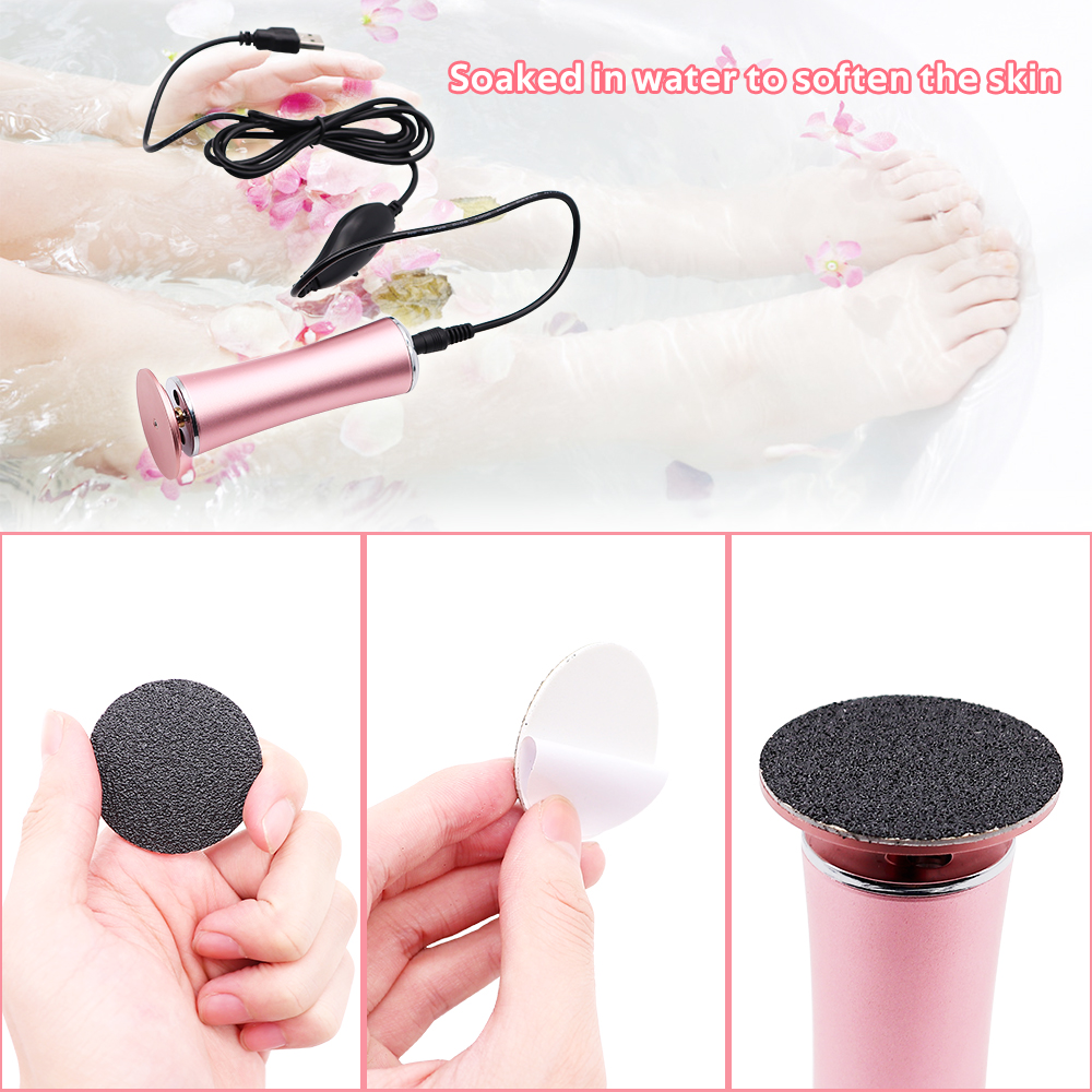 High Quality Salon Electric Foot Hard Dead Skin Callus Remover Foot File Portable Pedicure Care Machine