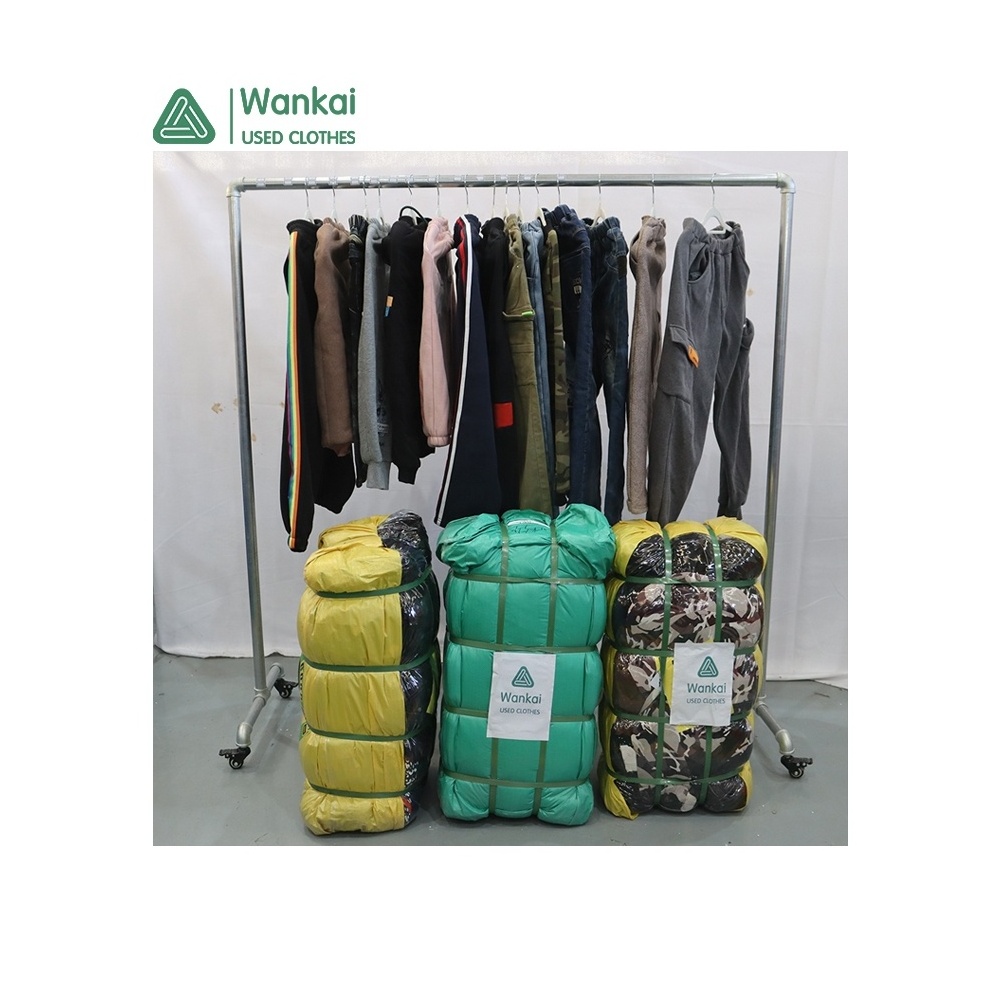 CwanCkai 90% Clean Strictly Selected Winter Used Cloths For Kids, Cheap Fast Delivery Stylish Second Hand Jeans Pants For Girls