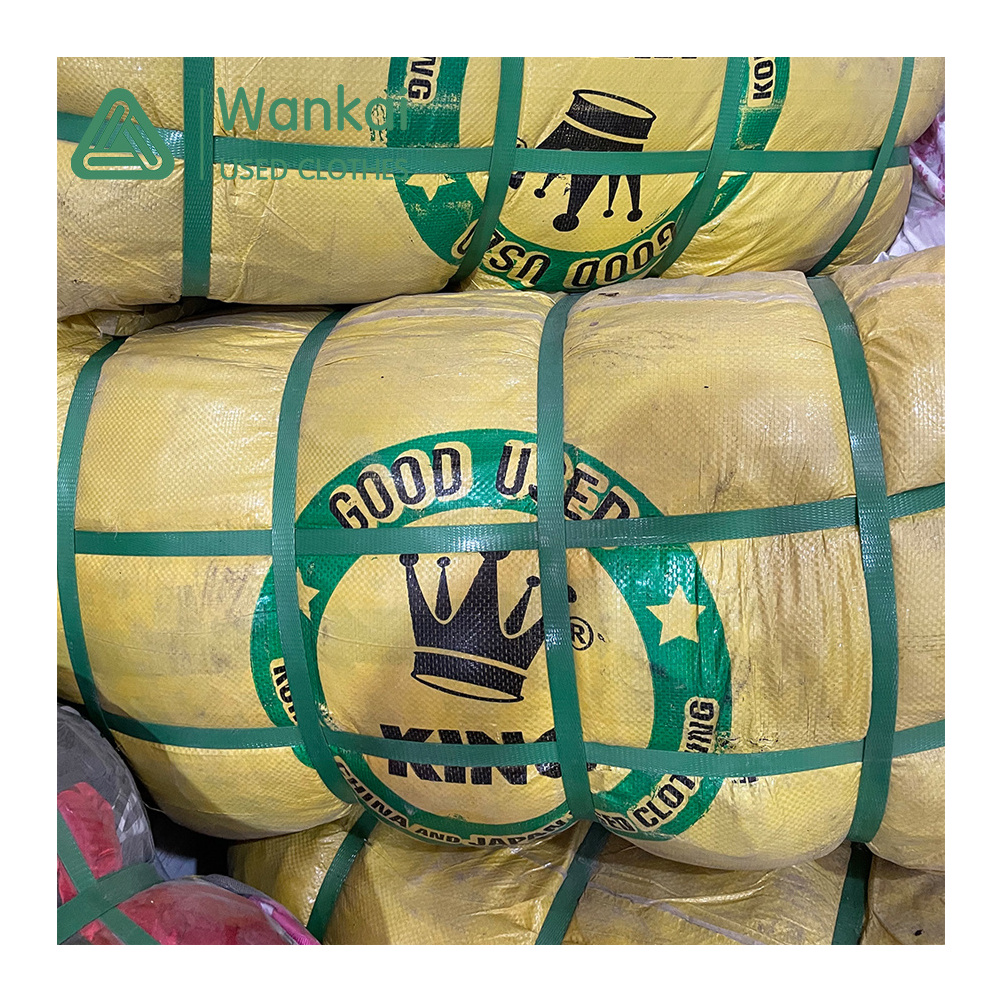 Cwanckai Weight Of The Mixed Package Is From 45 Kg To 103 Kg Used Clothes Bales King, A Garde Fast Delivery King Bale