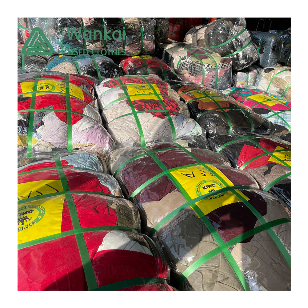 Cwanckai Weight Of The Mixed Package Is From 45 Kg To 103 Kg Used Clothes Bales King, A Garde Fast Delivery King Bale