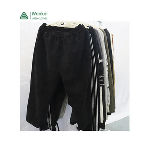 CwanCkai Good Quality New Designs Used Mix Cotton Pants, Low Price Ukay Ukay Bales Second Hand Men Bicycle Pants