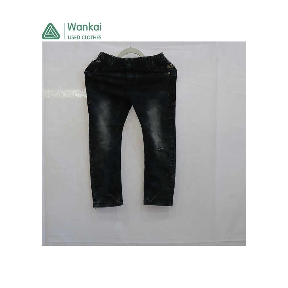 CwanCkai 90% Clean Strictly Selected Winter Used Cloths For Kids, Cheap Fast Delivery Stylish Second Hand Jeans Pants For Girls