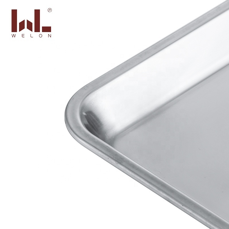 Wholesale custom bandejas de acero inoxidable catering serving food trays bardia tray