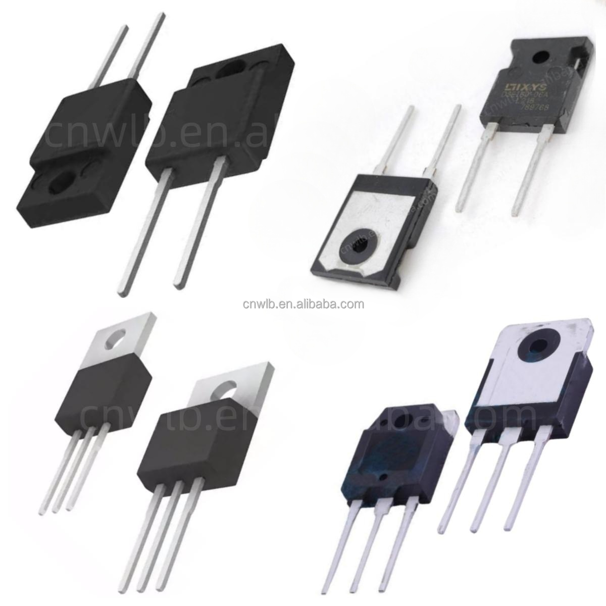 Electronic components ics diode 600V 35ns Fast Recovery Rectifiers diodes and transistor 600V 30A smd diodes incorporated