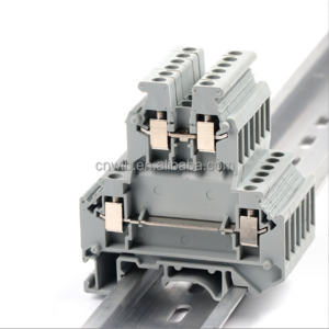 Electrical Connector DEGSON screw din rail terminal block connector PC10 UK10N UKK connector Electric terminal block