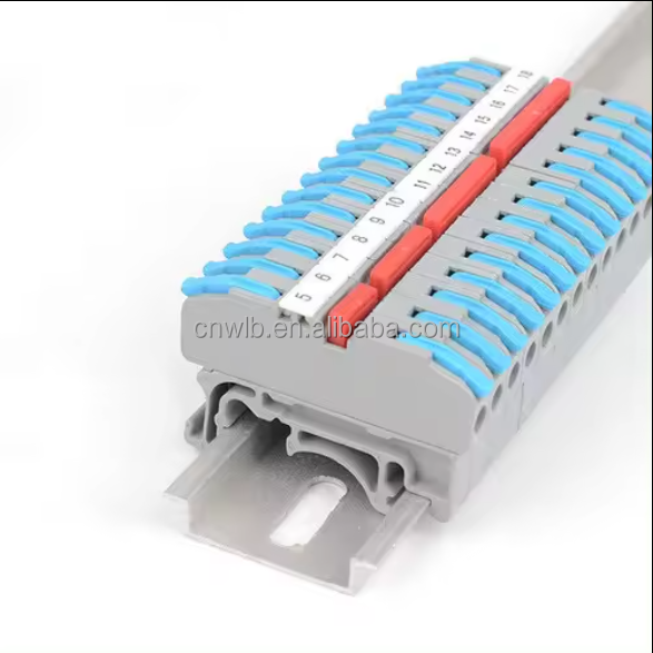 Pluggable Terminal Block 1x1P pcb screw terminal block connector 65A 1000V 6~20 Straight Plugin,P=12.7mm Electric terminal block